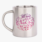 Кружка металлическая