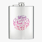 Фляжка стальная