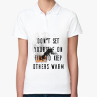 Женская рубашка поло