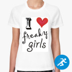 Женская спортивная футболка