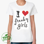 Женская футболка органик