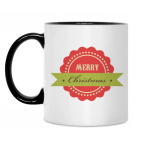 Кружка двухцветная