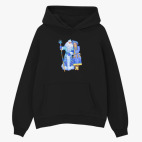 Толстовка худи оверсайз