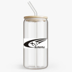 Банка с бамбуковой крышкой