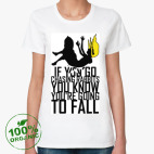 Женская футболка органик