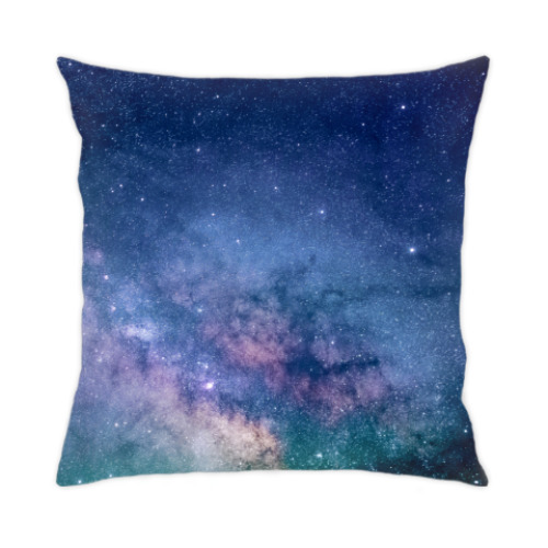 Подушка с принтом Космос