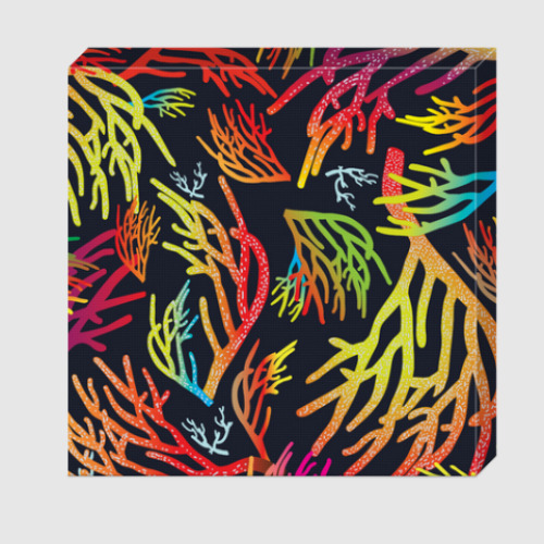 Холст с принтом Кораллы