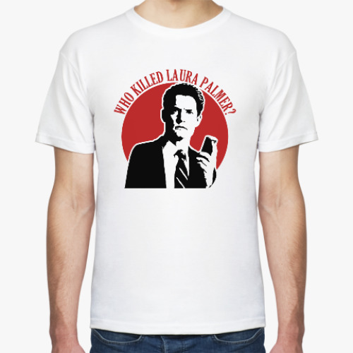 Футболка с принтом Twin Peaks Dale Cooper