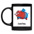 Кружка цветная UV-DTF