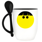 Кружка с ложкой