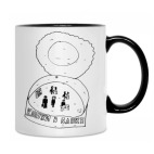 Кружка двухцветная