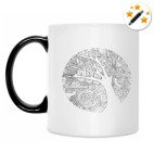 Кружка-хамелеон