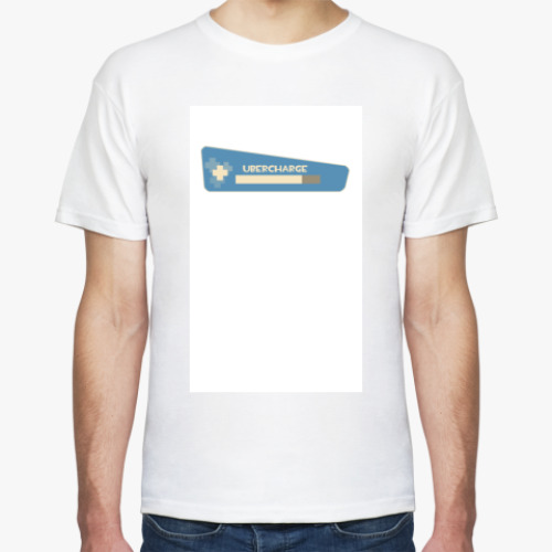 Футболка с принтом  Ubercharge