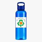 Прозрачная спортивная бутылка