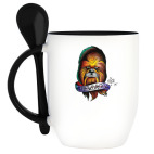 Кружка с ложкой