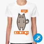 Женская спортивная футболка