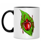 Кружка двухцветная