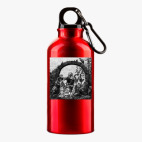 Металлическая бутылка 400 мл UV-DTF