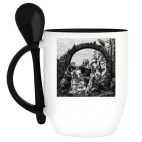 Кружка с ложкой