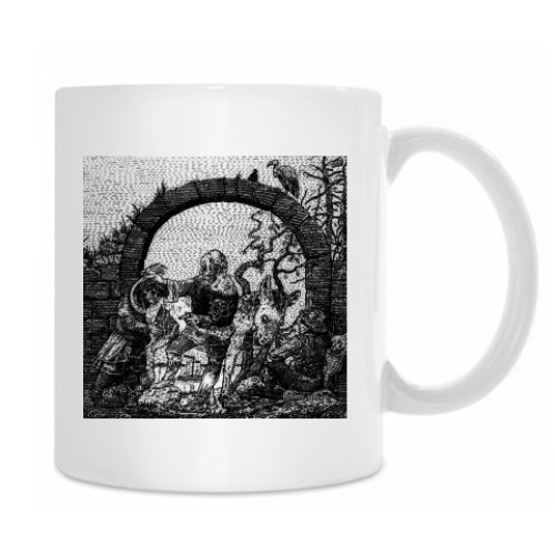 Кружка с принтом Иллюзия Смерти 12