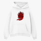 Толстовка худи оверсайз