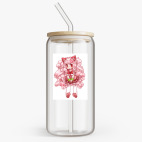 Банка с бамбуковой крышкой