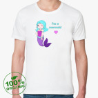 Мужская футболка органик