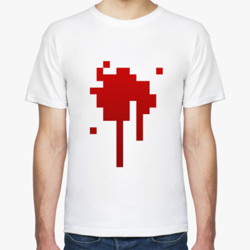 Футболка с принтом  Blood