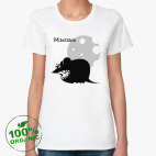 Женская футболка органик