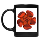 Кружка цветная UV-DTF