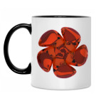 Кружка двухцветная