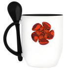 Кружка с ложкой