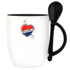 Кружка с ложкой