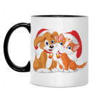 Кружка двухцветная