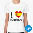 Женская спортивная футболка