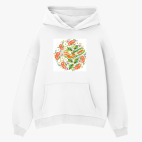 Толстовка худи оверсайз