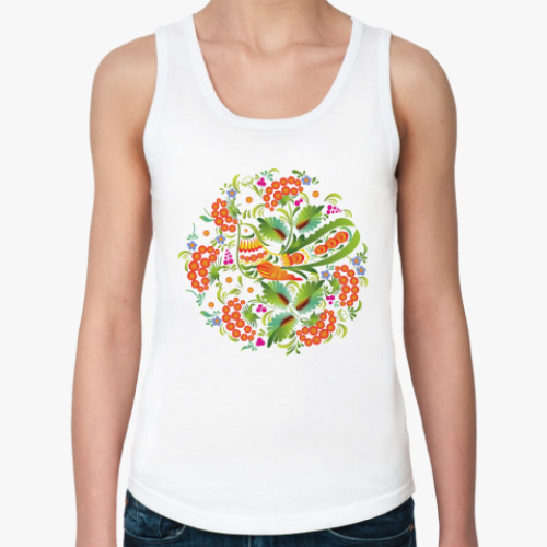 Женская майка с принтом Россия