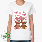 Женская футболка органик