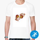 Мужская спортивная футболка