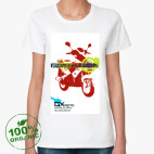 Женская футболка органик