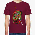 Классическая футболка Дракон