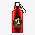 Металлическая бутылка 400 мл UV-DTF