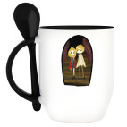 Кружка с ложкой