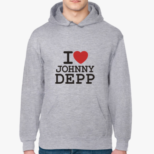 Толстовка худи с принтом Джонни Депп