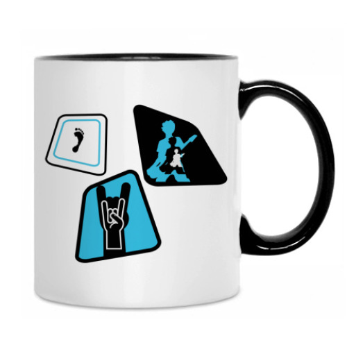 Кружка с принтом Не останавливайся