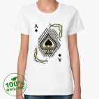 Женская футболка органик