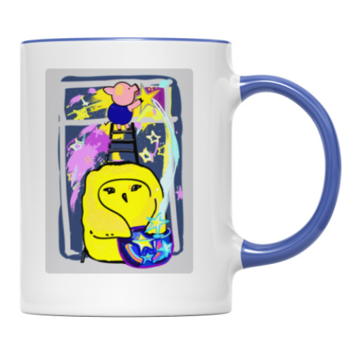 Кружка с принтом Дружба. Символ года.