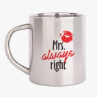 Кружка металлическая