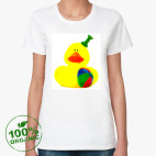 Женская футболка органик