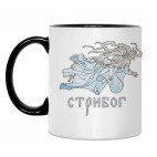 Кружка двухцветная